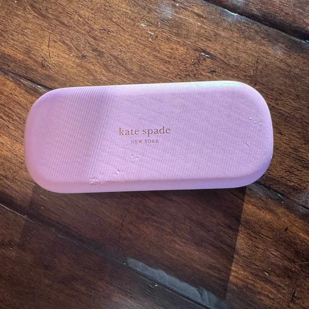 Kate Spade Pink Glasses Case